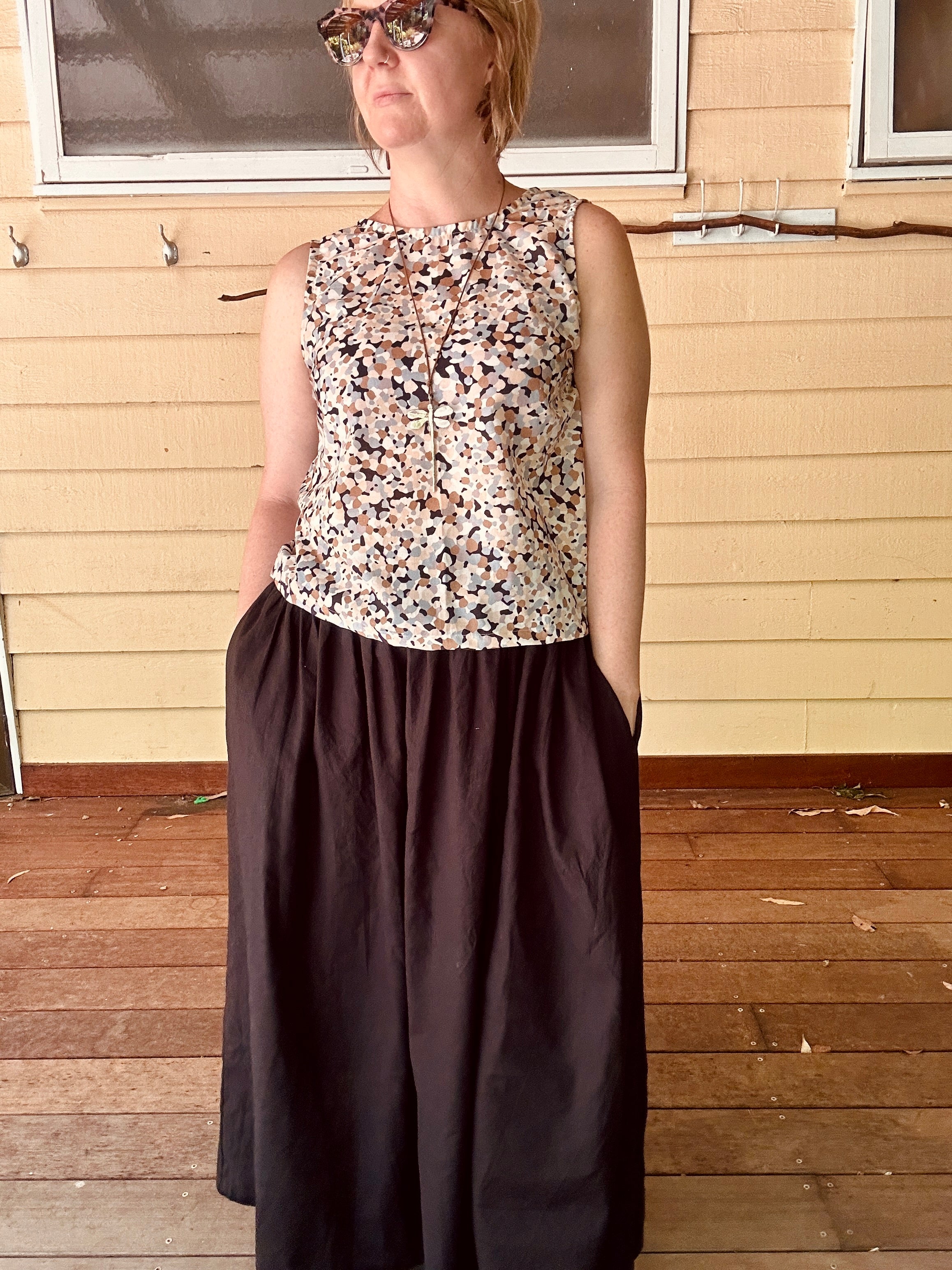 Shell Tank top - Cotton deadstock