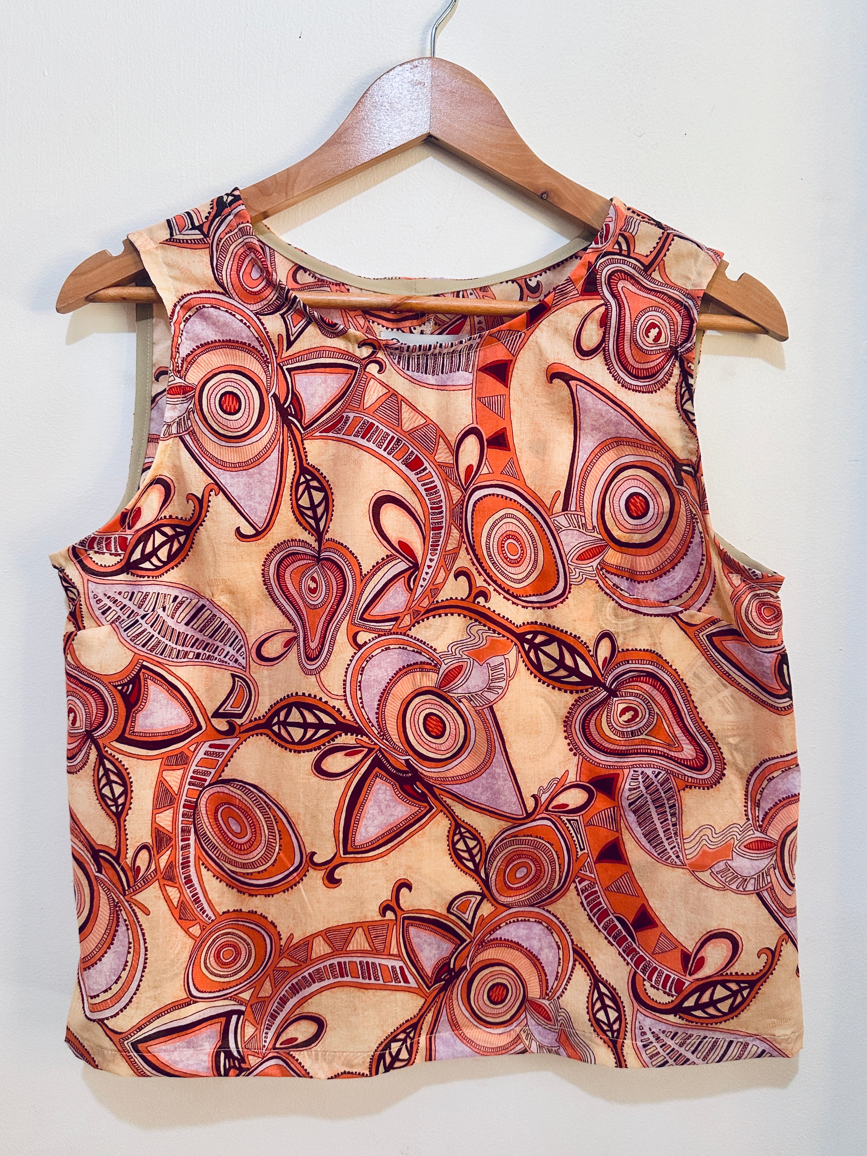 Shell Tank top - rust deadstock