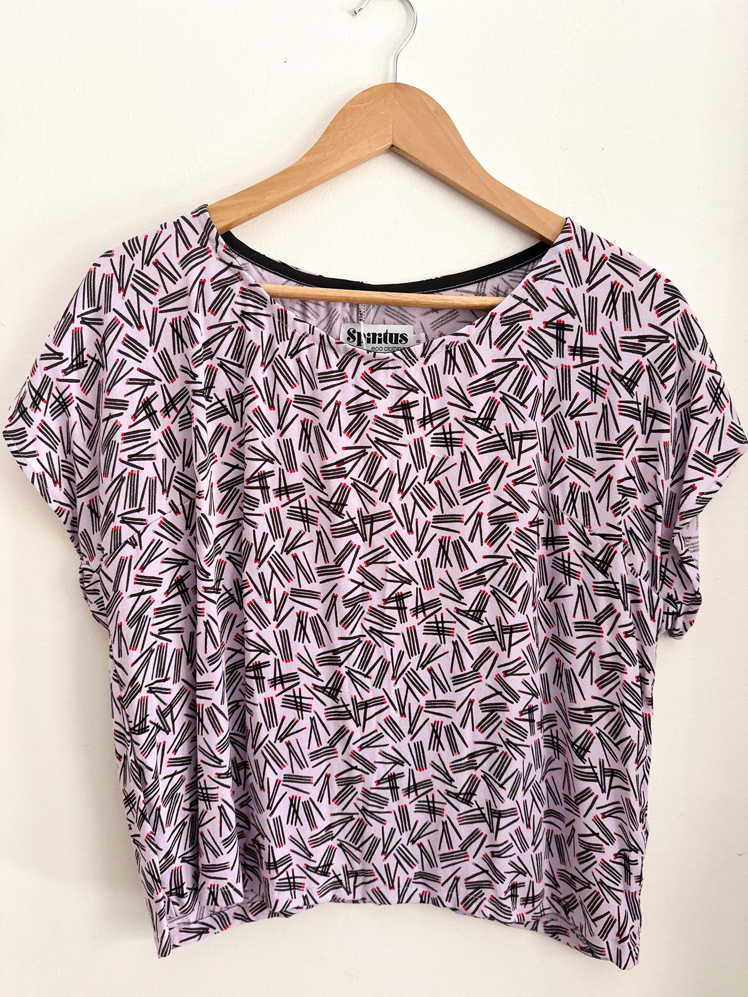 Tee Top purple - deadstock